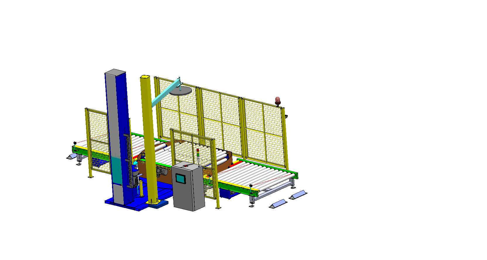 Hệ thống quấn màng pallet tự động – SENDAI